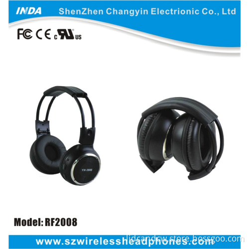 Foldable RF Silent Party Wireless Headphone with 500m Distance
